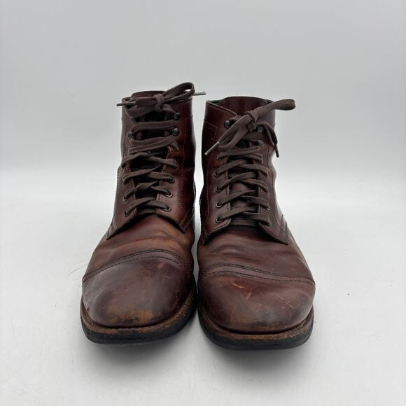 Thursday Boot Company Captain Brown Leather Lace Up Boots Men\'s 11.5 main image 12